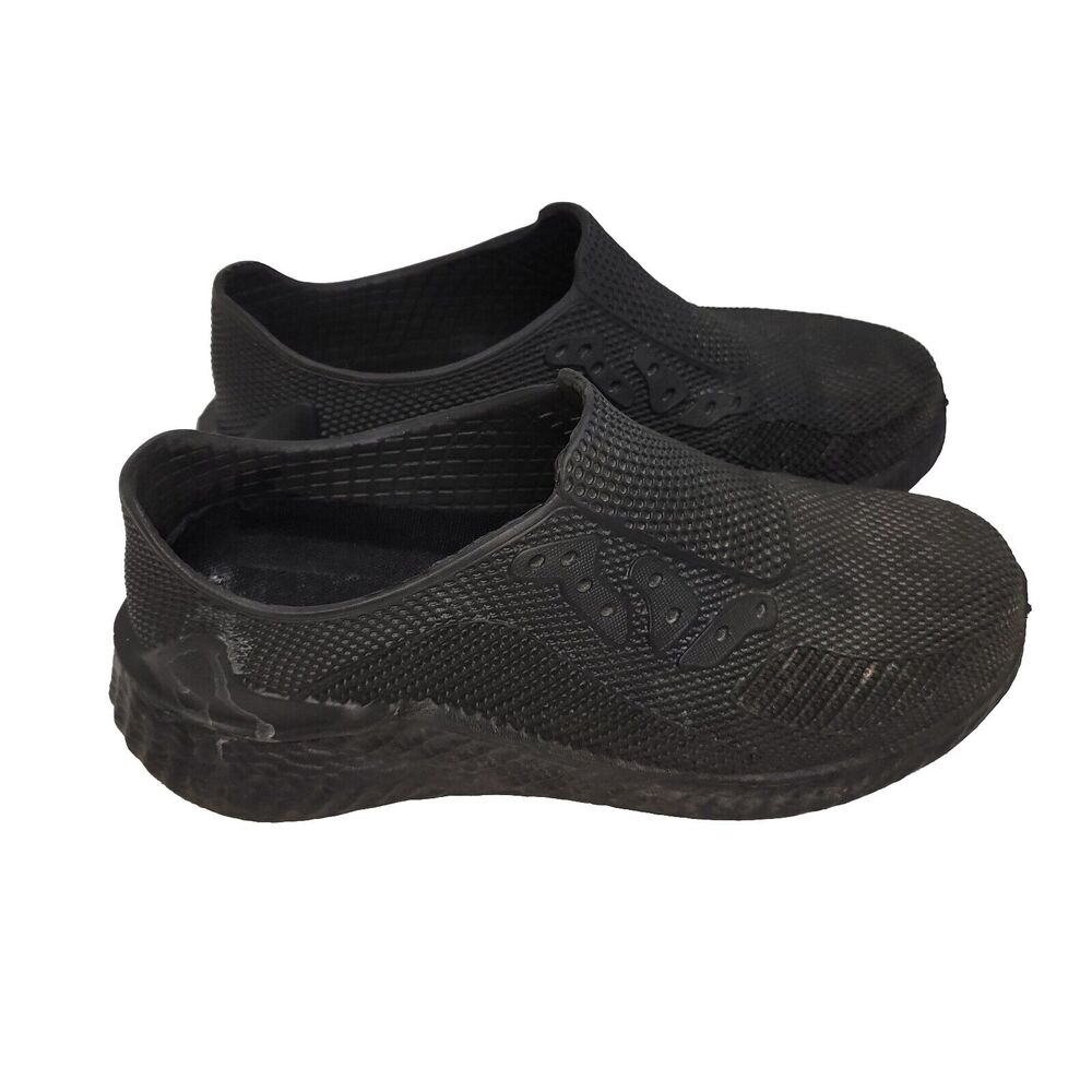 Wako Shoes Mens Black Size 8.5 Oil Resistant Work Wear Non Slip Utility Job Food
